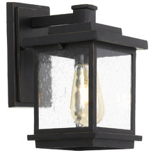 Black Sole Aluminium Wall Light